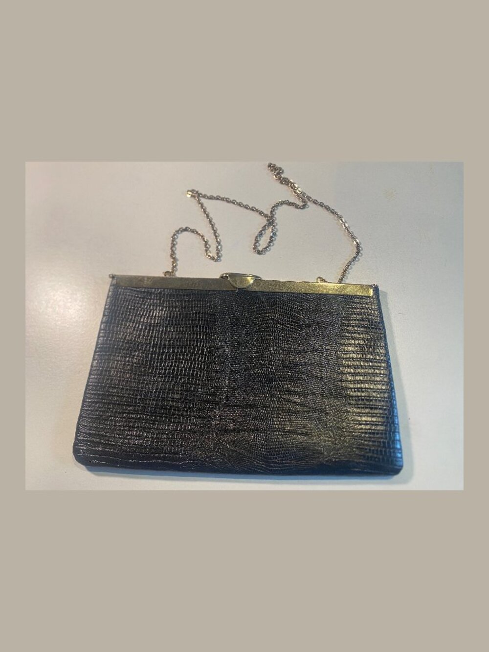 Etra Leather Clutch
